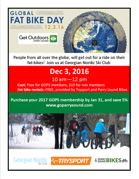 Global Fat Bike Day - Dec 3rd